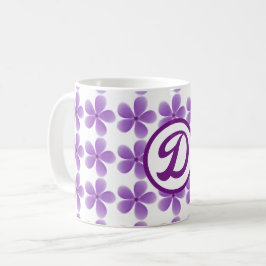 minimalistisk elegant monogram bästa vän någonsin  kaffemugg