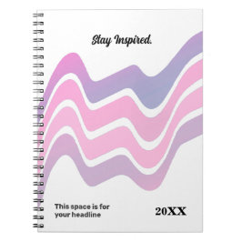 Minimalistisk - Elegant och flöde Anteckningsbok