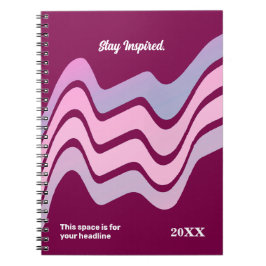 Minimalistisk - Elegant och flöde Anteckningsbok