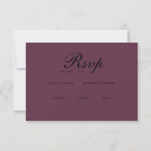Minimalistisk Elegant OSA och QR-webbplats Kort