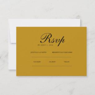 Minimalistisk Elegant OSA och QR-webbplats Kort