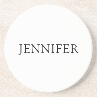 Minimalistisk Elegant Professionell Namndesign Underlägg