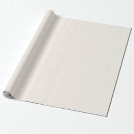 Minimalistisk Elegant Solid Pastel Snöre White Presentpapper