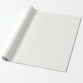 Minimalistisk Elegant Solid Pearl White Plain Presentpapper