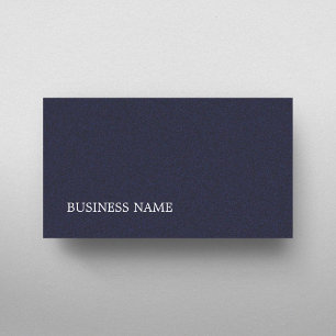 Minimalistisk Elegant Texturerad blå konsult Visitkort