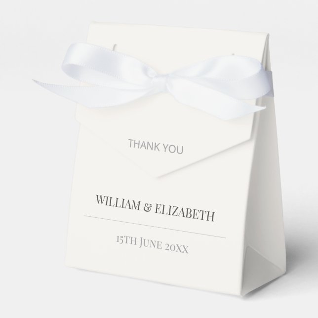 Minimalistisk Elegant Typografi Varm Elfenben Presentaskar (Framsidan Sidan)