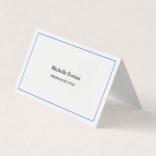 Minimalistisk elegant visitkort