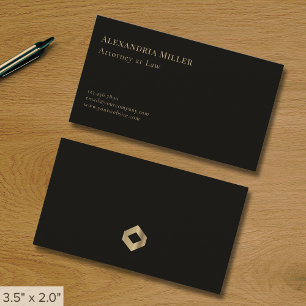 Minimalistisk elegant visitkort