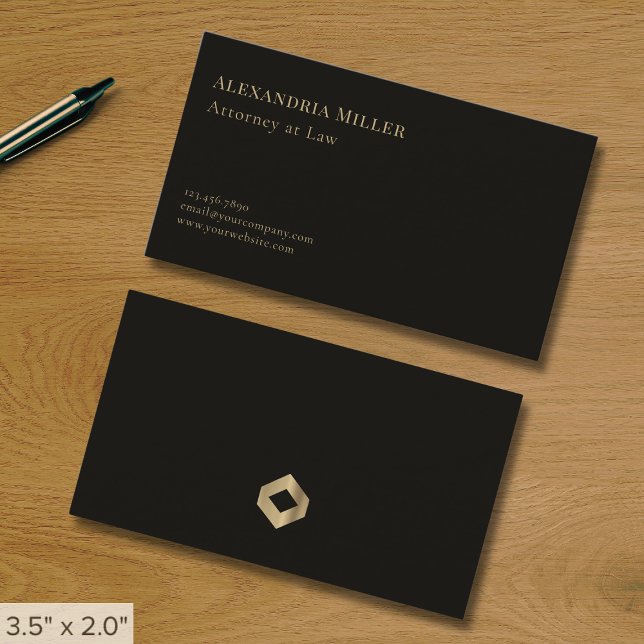 Minimalistisk elegant visitkort (Skapare uppladdad)