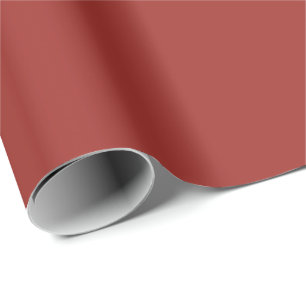 Minimalistisk enhetlig, enhetlig färg, djup röd #9 presentpapper