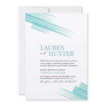 Minimalistisk enkel aqua bläck strokes linjer