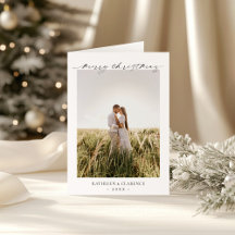 Minimalistisk Enkel Elegant Foto Klassisk Jul