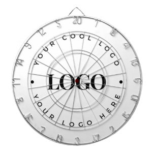 Minimalistisk enkel Logotyp i rundcirkel för anpas Darttavla