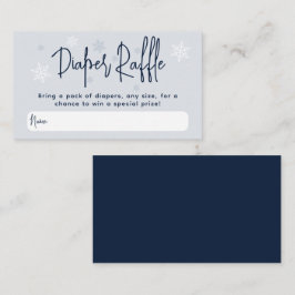 Minimalistisk enkel modern vinter Baby Pojke Bebis Tilläggskort