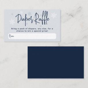 Minimalistisk enkel modern vinter Baby Pojke Bebis Tilläggskort