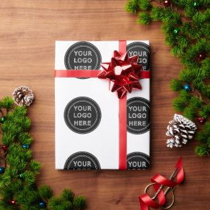 Minimalistisk, enkel och modern anpassningsbar presentpapper