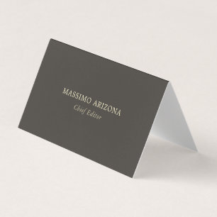 Minimalistisk Enkel Omtänkt Modern Original Visitkort