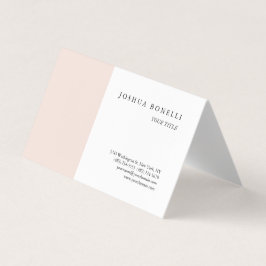 Minimalistisk enkel Professionell anmärkningsvärd Visitkort