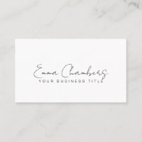 Minimalistisk enkel Professionell-typografi