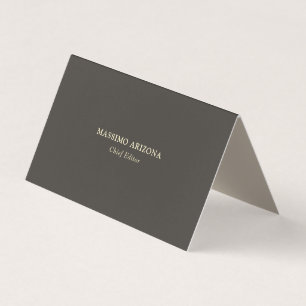 Minimalistisk Enkel Ren Modern Original Visitkort