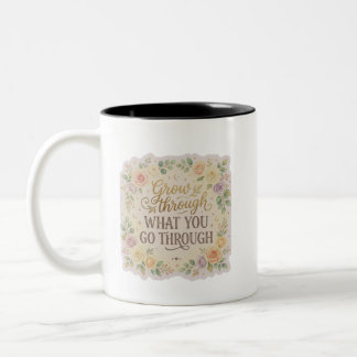Minimalistisk estetisk citat kaffemugg