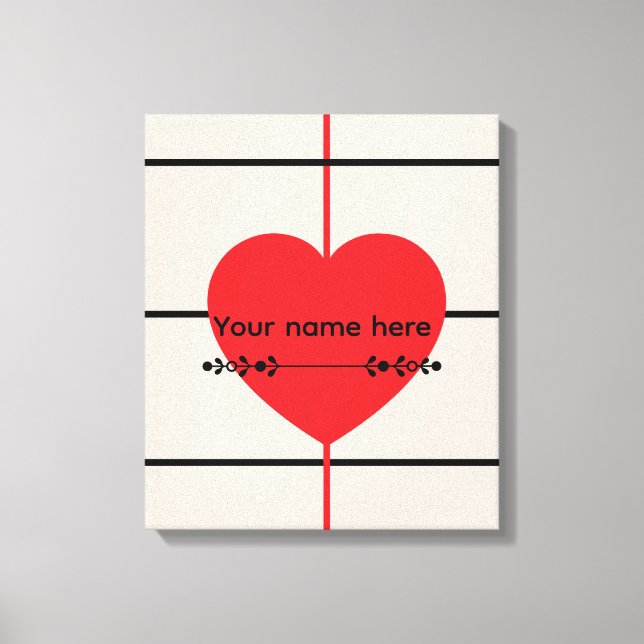 Minimalistisk estetisk design – Inspirerande Citat Canvastryck (Framsida)