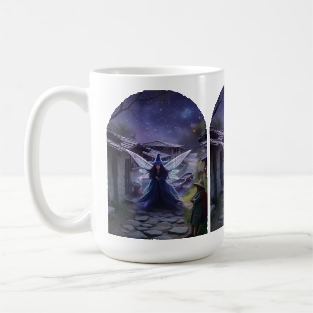 Minimalistisk estetisk mugg – Enkel men elegant mu (Vänster)