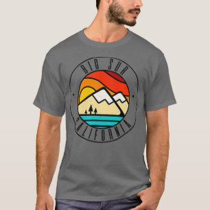 Minimalistisk extern Big Sur California CA T Shirt