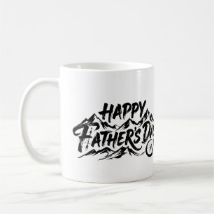 Minimalistisk Fadersdagsmugg med Bergskam Kaffemugg