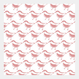 Minimalistisk fågel Teckning Mönster