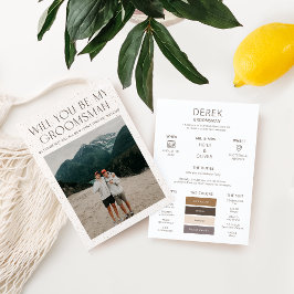Minimalistisk färgpalett Foto Bröllidsman Info Kor Inbjudningar
