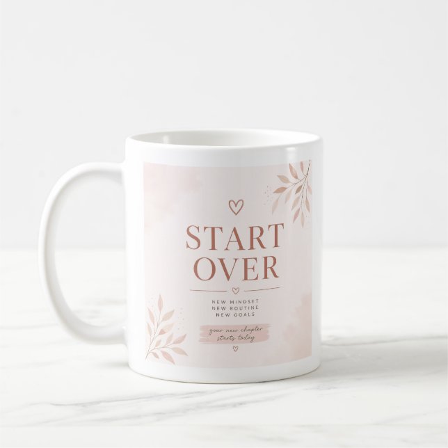 Minimalistisk Feministisk Kaffekopp (Vänster)