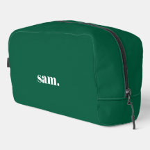 Minimalistisk fet anpassad text grön