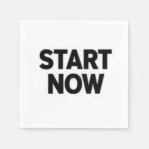 Minimalistisk fet starta nu text