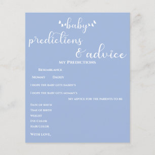 Minimalistisk fjärilskalligrafi Baby Shower-spel