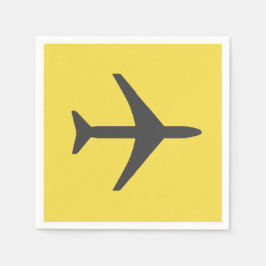 Minimalistisk flygplansflygning med Flygplan Pappersservett