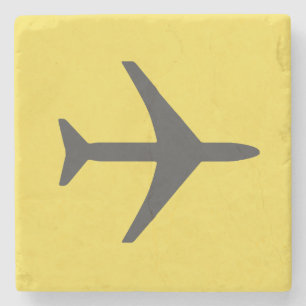 Minimalistisk flygplansflygning med Flygplan Stenunderlägg