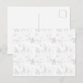 Minimalistisk födelsedagsmönster för barn inbjudan vykort