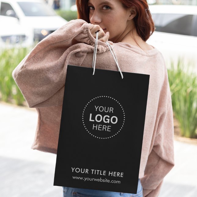 Minimalistisk företagsmodern presentsäck (Minimalist Business Modern Gift Bag)