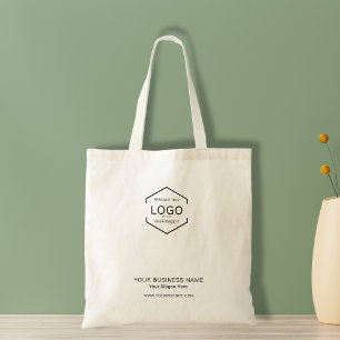 Minimalistisk företagsreklam - Logotyp Tygkasse