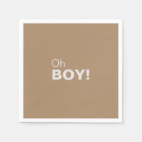 Minimalistisk formell brun pojke, babykläder