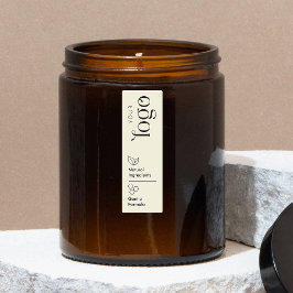 Minimalistisk förseglingsetikett Naturliga produkt Klistermärke