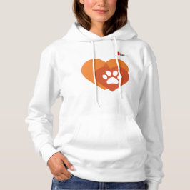 Minimalistisk Fotavtryck Hjärtat | Modern T Shirt