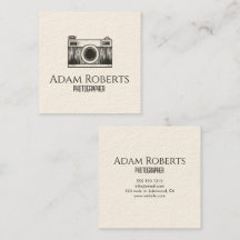 Minimalistisk Fotograf Vintagekamera 
