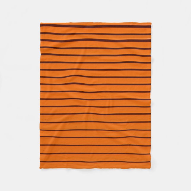 Minimalistisk fotografi av orangens vägg fleecefilt (Framsidan)