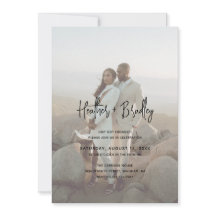 Minimalistisk fotomodern Förlovningsfest