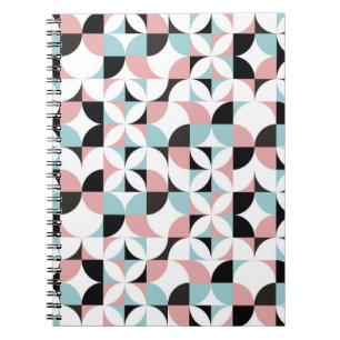 Minimalistisk geometri, skandinaviska teckningar i anteckningsbok