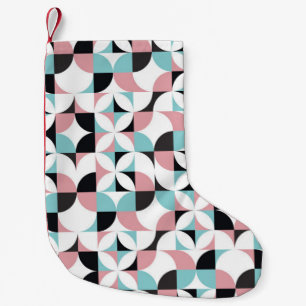 Minimalistisk geometri, skandinaviska teckningar i liten julstrumpa