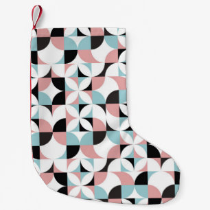 Minimalistisk geometri, skandinaviska teckningar i liten julstrumpa