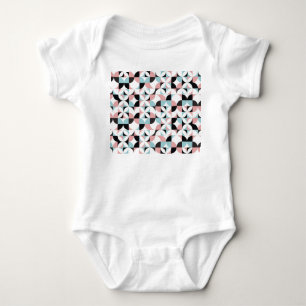 Minimalistisk geometri, skandinaviska teckningar i t shirt